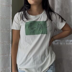 Studio Ghibli Green Totoro Print Shirt